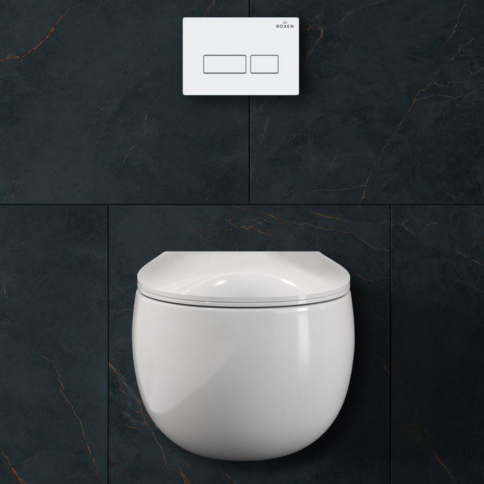 Кнопка для инсталляции Roxen Santi, 410280W (белый) — изображение 6