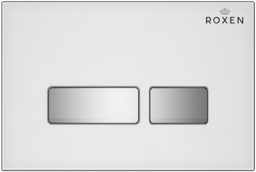 Кнопка для инсталляции Roxen Glass, 430280W (белый)