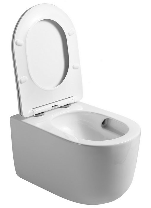 Комплект инсталляции Roxen StounFix Dual Fresh с унитазом Vortex Tornado и кнопкой Caspia (белая), 964480 — изображение 7