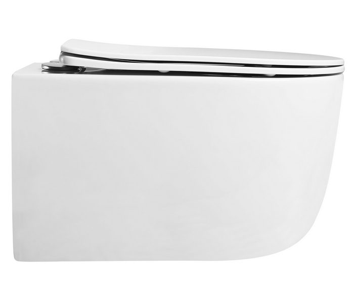 Комплект инсталляции Roxen StounFix Dual Fresh с унитазом Vortex Tornado и кнопкой Caspia (белая), 964480 — изображение 5