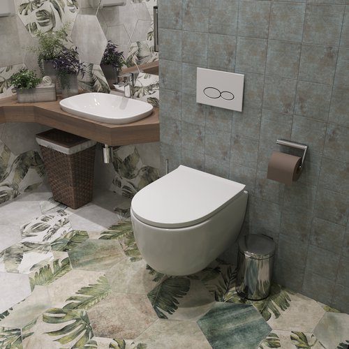 Унитаз подвесной Roxen Antares, 530185-02 — изображение 3