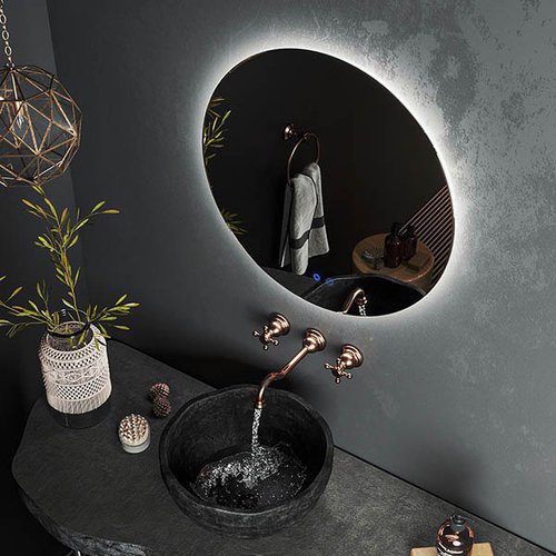 Зеркало с подогревом Roxen Brimen 510195-80AF (800x800) — изображение 3