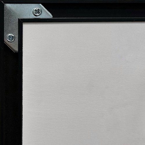 Зеркало в алюминиевой раме Roxen Sigma 510210-50B (500х700), чёрный — изображение 6