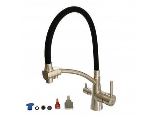 Смеситель для кухни под фильтр GERHANS KK4855A-2 plus, с гибким изливом