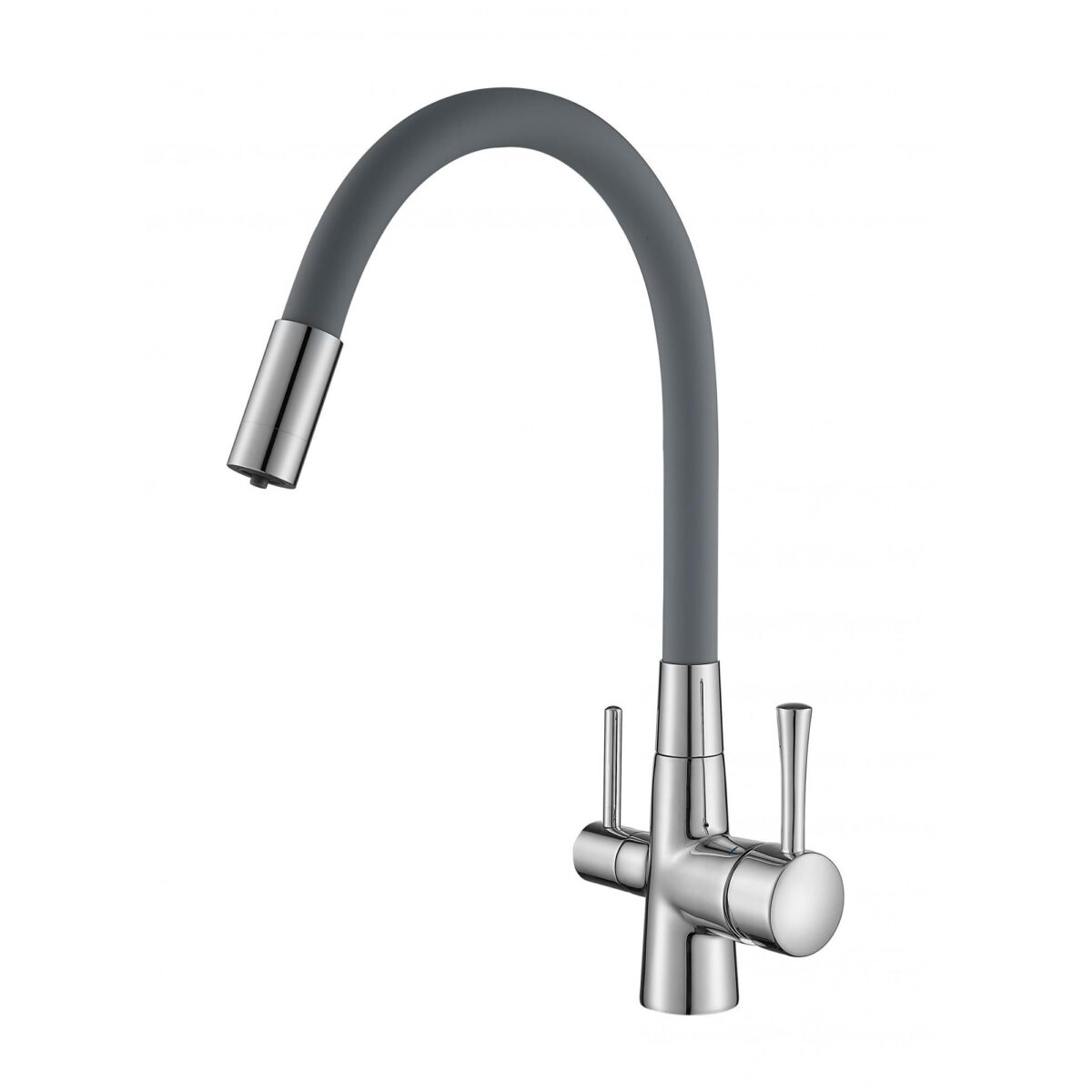 Смеситель для кухни под фильтр Savol S-L1806-04, с гибким изливом