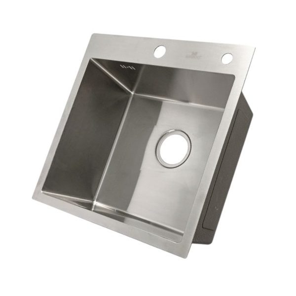 Кухонная мойка без сифона WISENT W35050 (сатин/матовая)