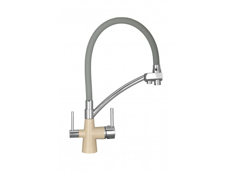 Смеситель для кухни с выходом под фильтр Wisent W4855-21-9, с гибким изливом