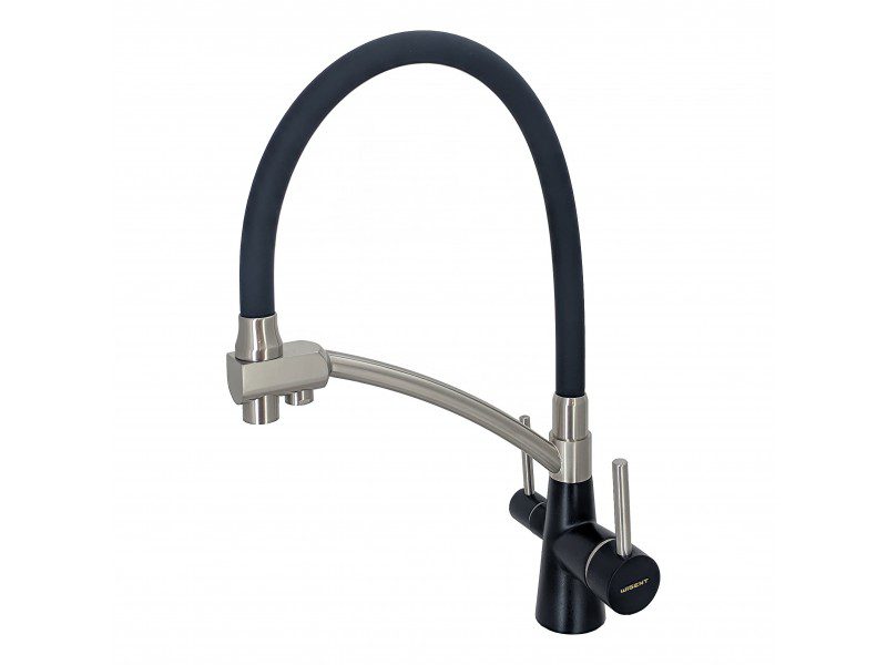 Смеситель для кухни с выходом под фильтр Wisent W4855-26-2, с гибким изливом