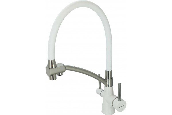 Смеситель для кухни с выходом под фильтр Wisent W4855-28-3, с гибким изливом