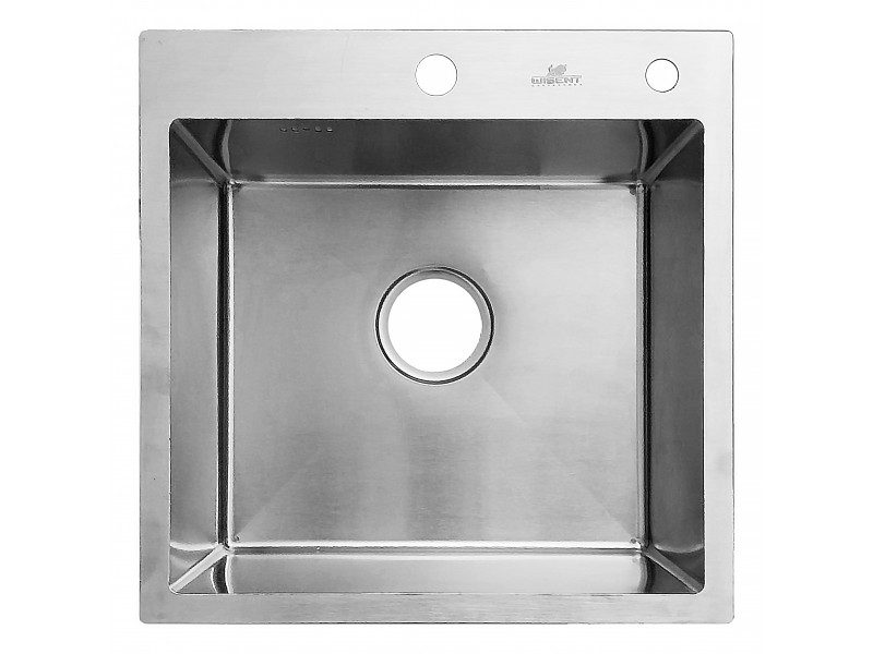 Кухонная мойка без сифона WISENT W35050 (сатин/матовая) — изображение 5