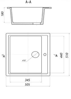 Кухонная мойка Gerhans A11-22 в комплекте со смесителем Wisent W4998-4-22 и сифоном Ger019 — изображение 6