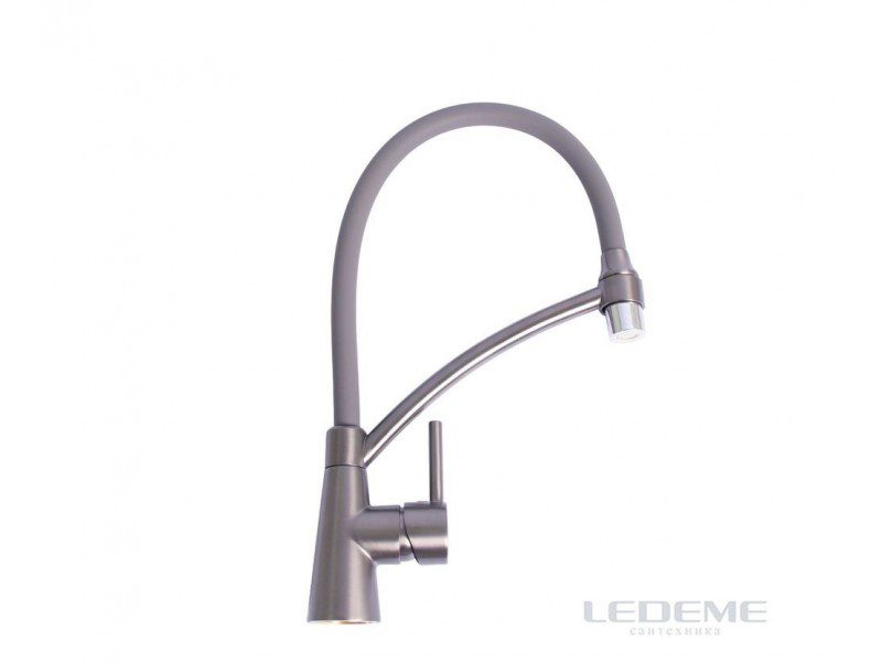 Смеситель для кухни с гибким изливом Ledeme L4399D-12