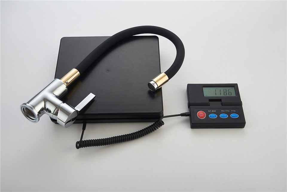 Смеситель для кухни с гибким изливом Ledeme L4898-10 — изображение 5