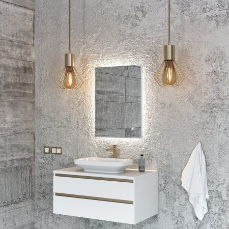 Зеркало в ванную Benetto «Орвието» 800х500 — изображение 2