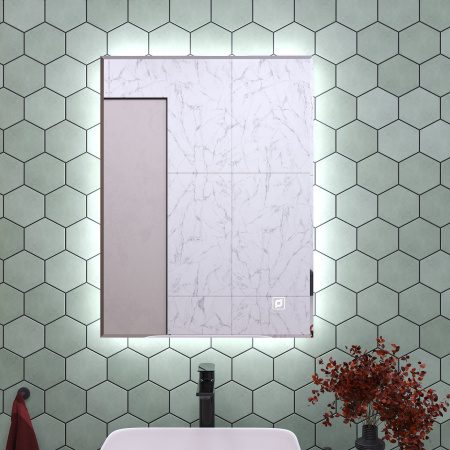 Зеркало в ванную Benetto «Орвието» 800х500 — изображение 9