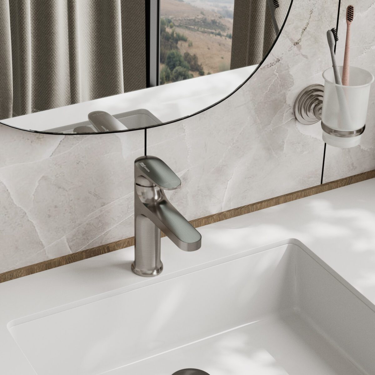 Смеситель для умывальника Wasserkraft Spree 1403 — изображение 2