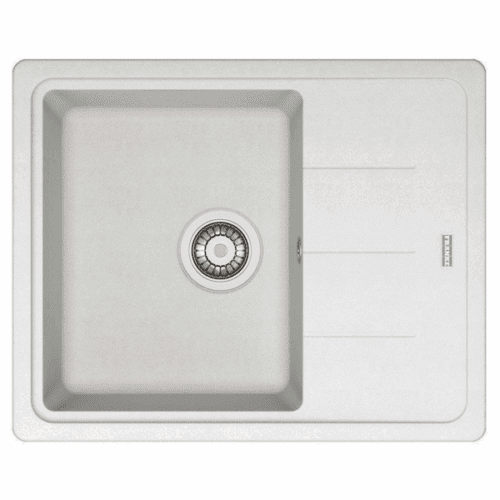 Кухонная мойка Franke Basis BFG 611C (белый) (620 x 500 мм), 114.0280.850