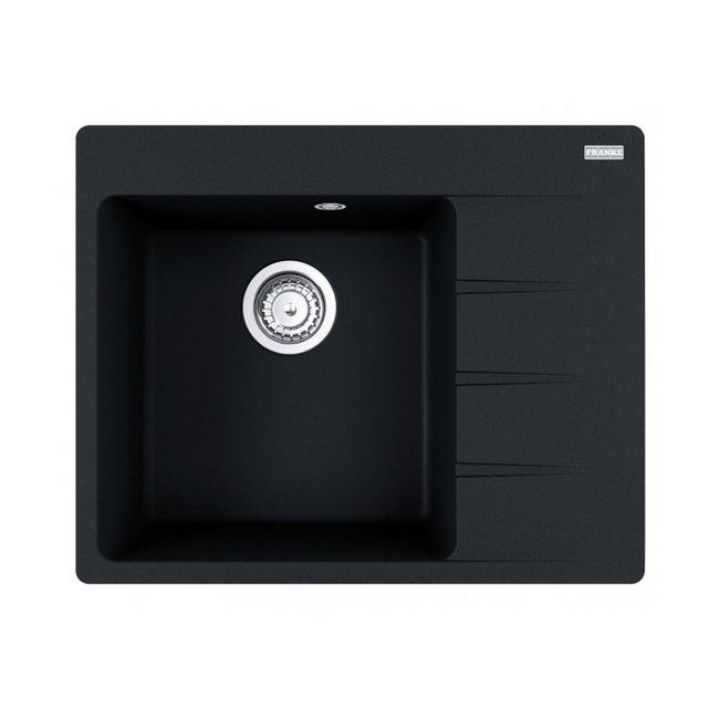 Кухонная мойка Franke Centro CNG 611/211-62 TL (чёрный, левая) (620 x 500 мм), 114.0639.712