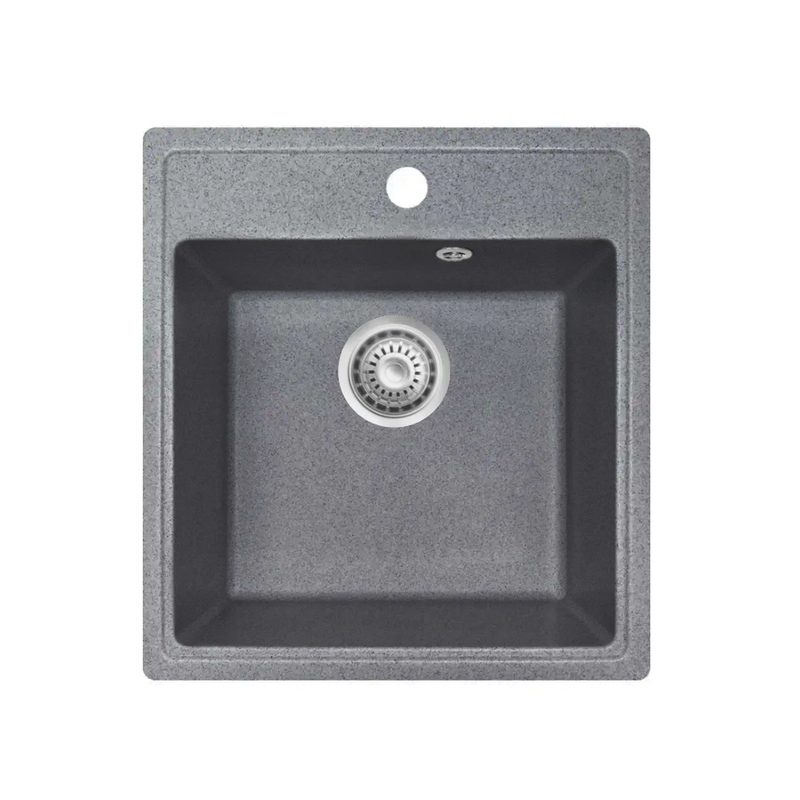 Кухонная мойка GRANRUS GR-460 темно-серый