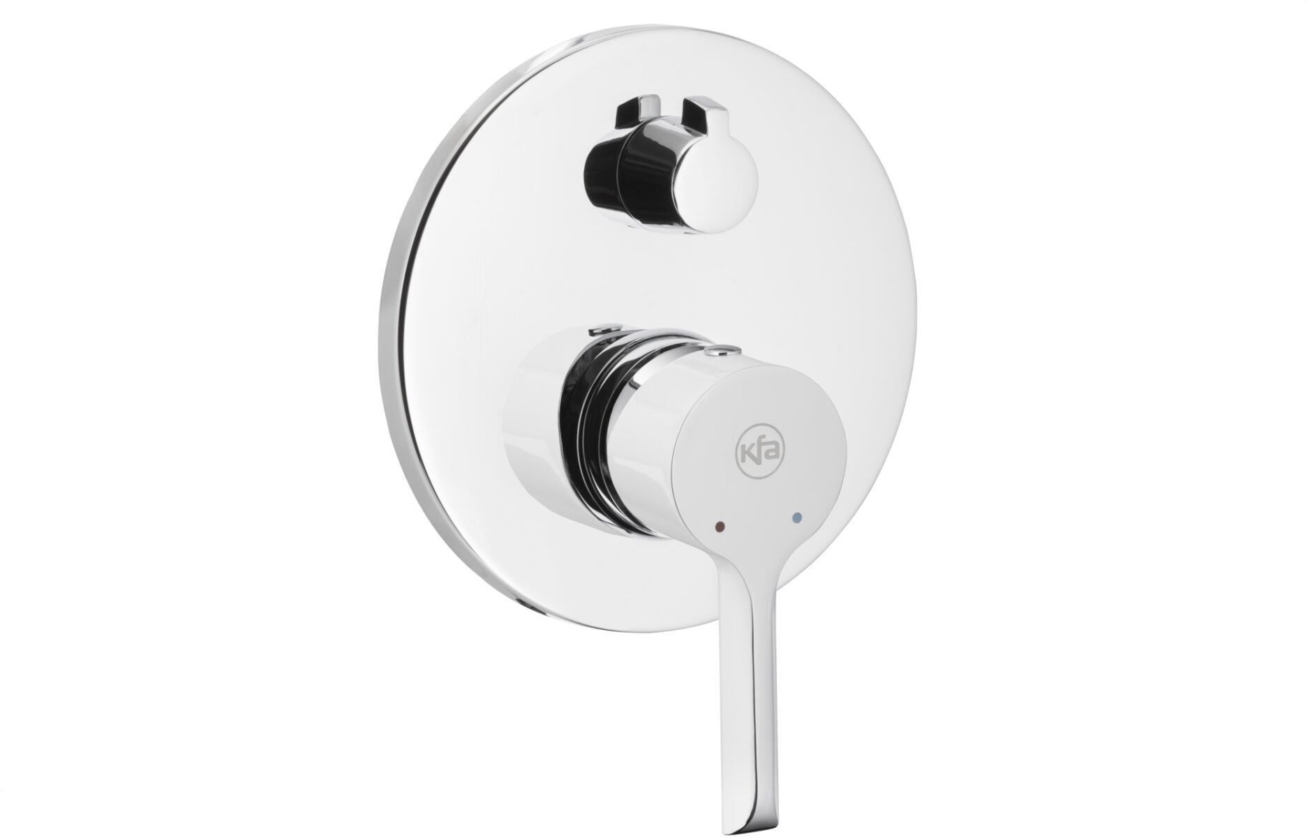 Смеситель скрытого монтажа для душа (2 выхода) KFA Armatura ANGELIT 4729-410-40