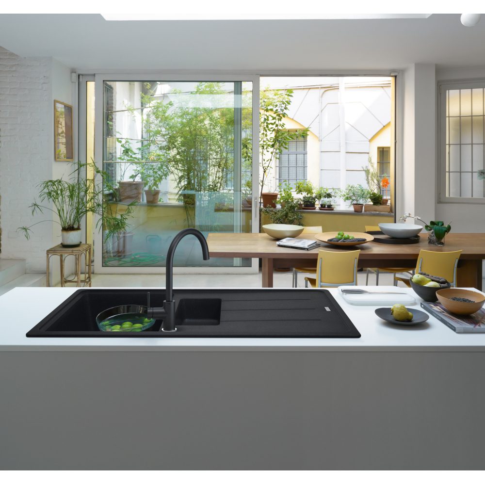 Смеситель для кухни Franke Lina XL, оникс, 115.0626.020 — изображение 3