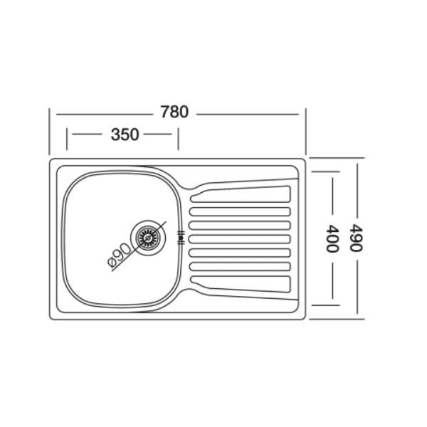 Кухонная мойка Kromevye ЕХ 163 D — изображение 3
