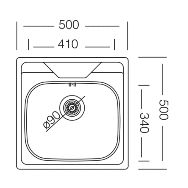 Кухонная мойка Kromevye EC 176 D — изображение 2