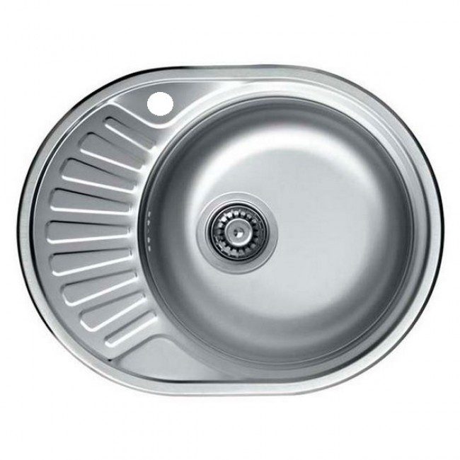 Кухонная мойка Kromevye EC 257 D чаша справа