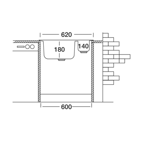 Кухонная мойка Kromevye EX 187 D — изображение 4