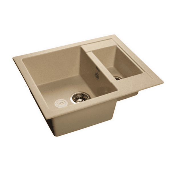 Кухонная мойка GranFest GF - Q610K бежевый