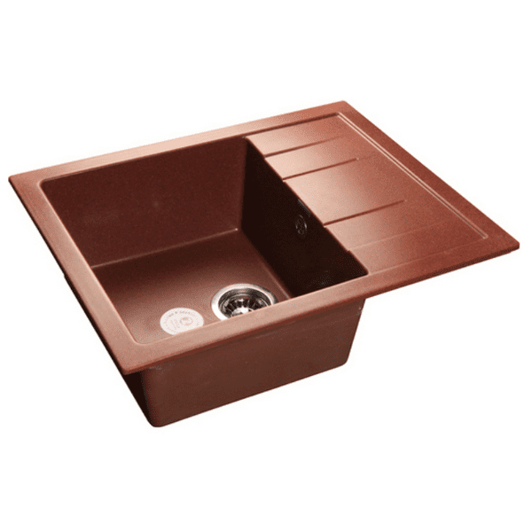 Кухонная мойка GranFest GF - Q650L красный марс