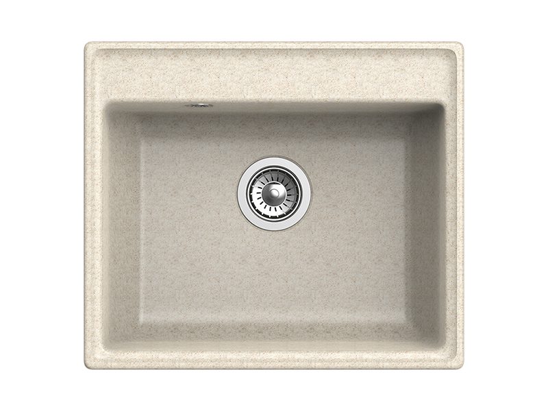 Кухонная мойка GranFest GF-V-580 бежевый