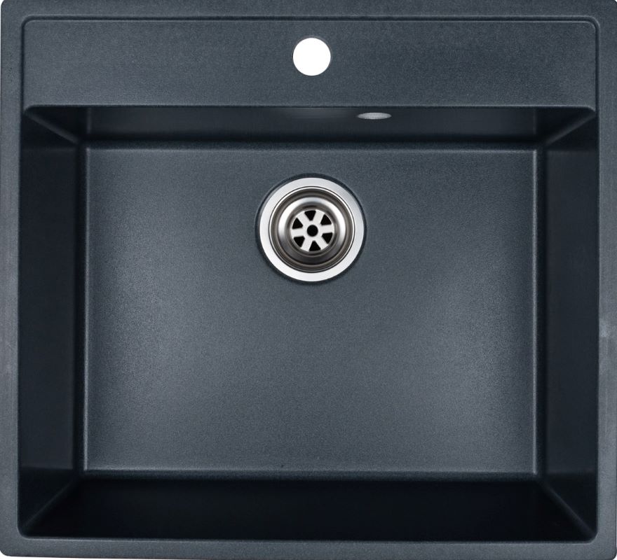 Кухонная мойка GRANRUS GR-555 антрацит
