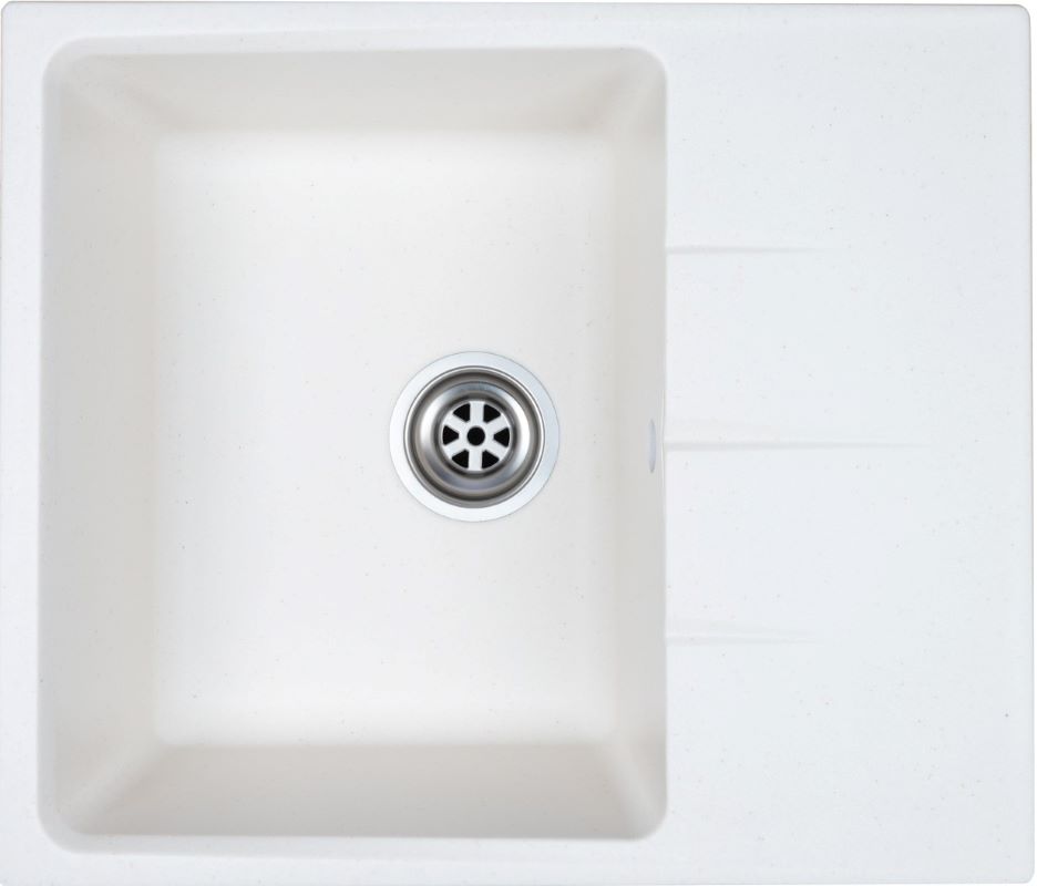 Кухонная мойка GRANRUS GR-575 белый