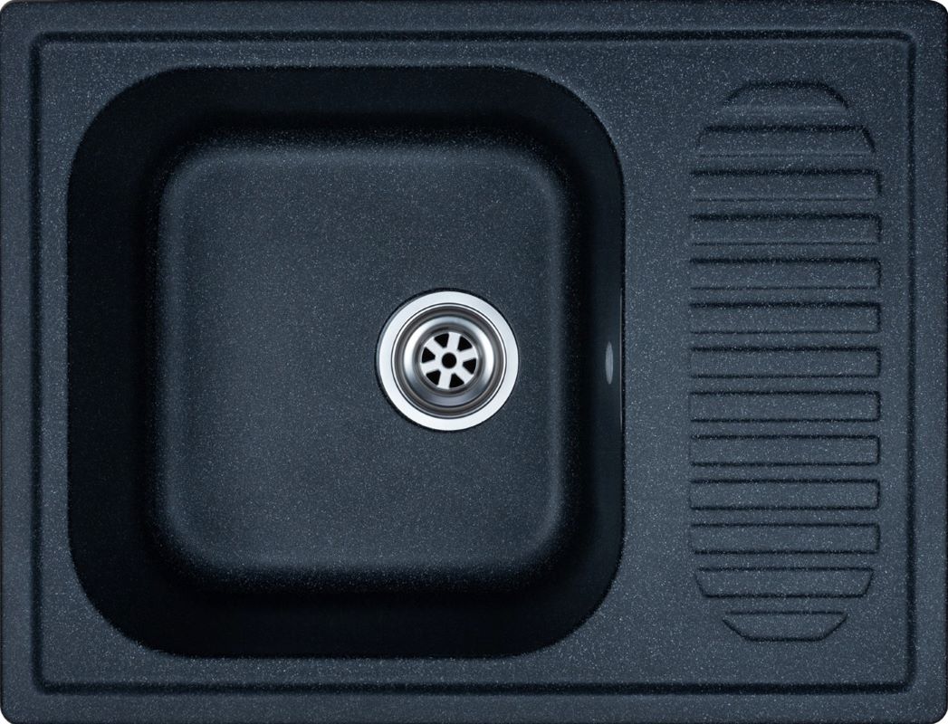 Кухонная мойка GRANRUS GR-645 черный