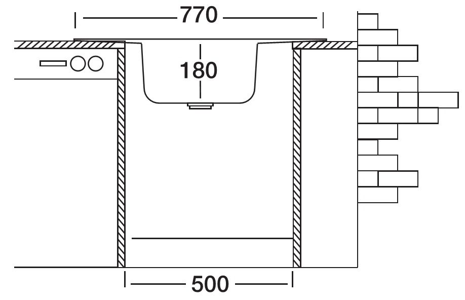 Кухонная мойка Kromevye EX 172 D — изображение 4