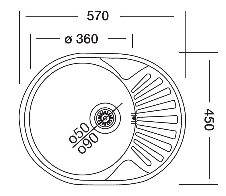 Кухонная мойка Kromevye EХ 157 D — изображение 3