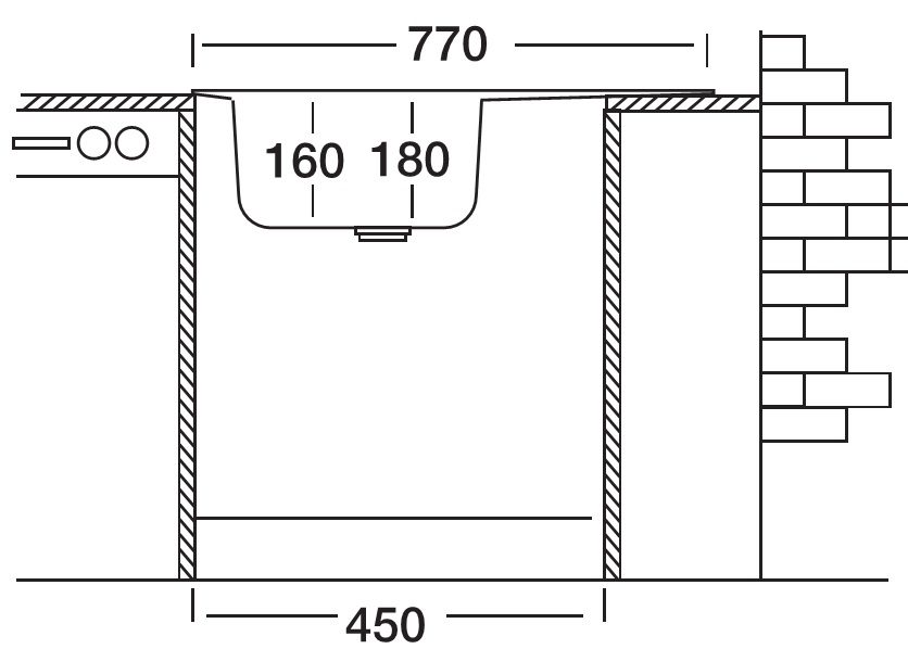 Кухонная мойка Kromevye EХ 159 D — изображение 4