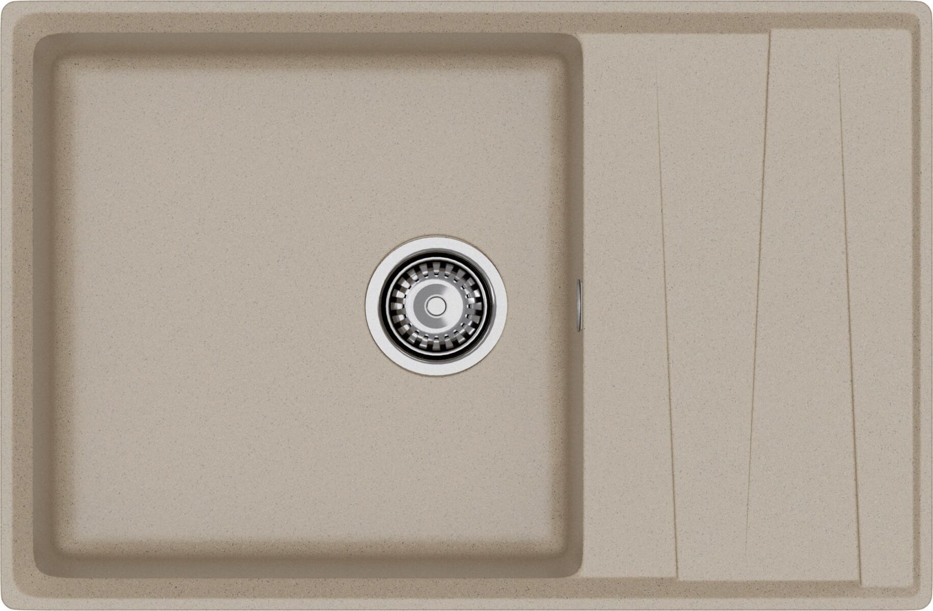 Кухонная мойка GranFest GF-LV-760L песочный