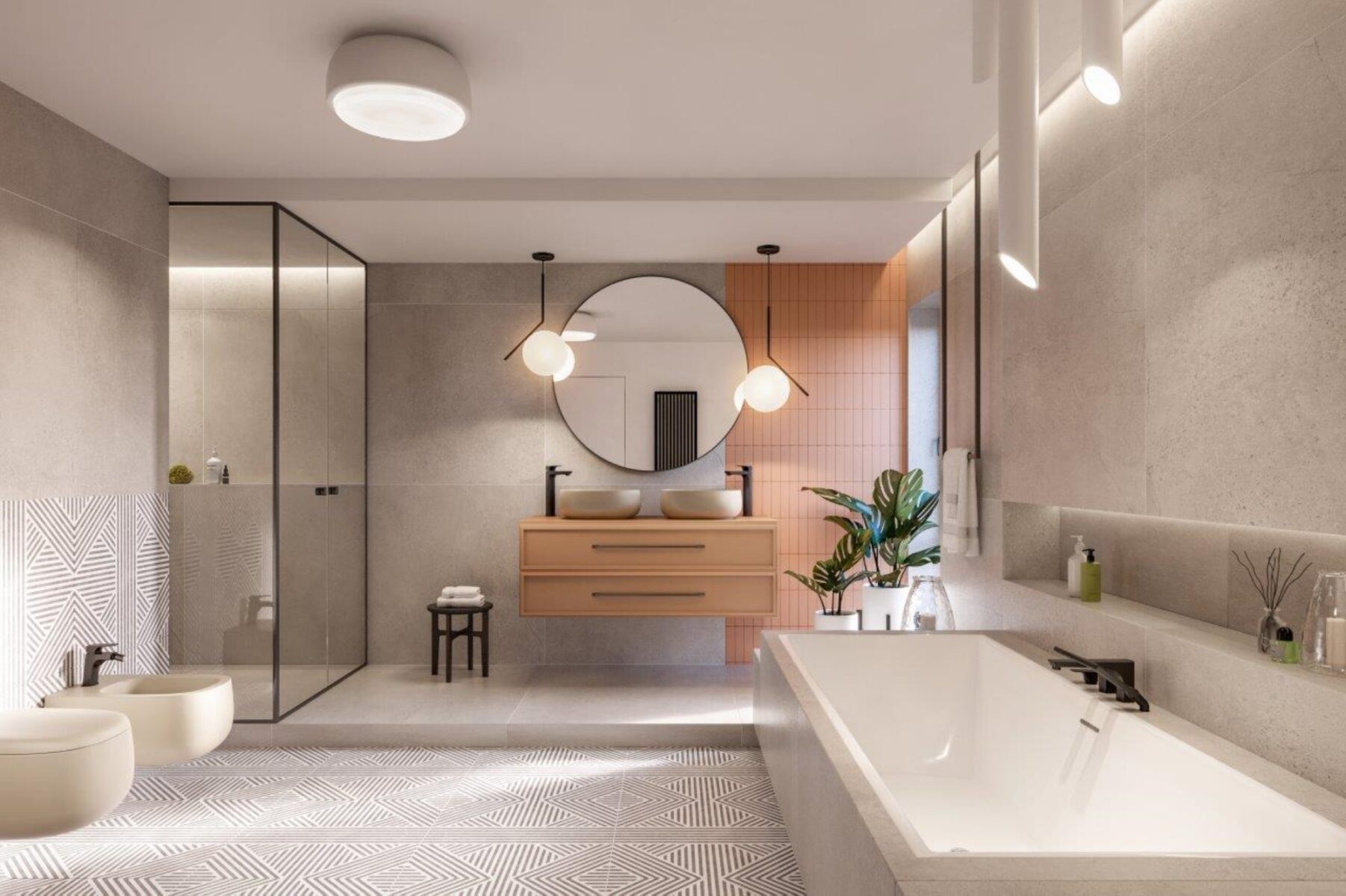 Смеситель для ванны врезной KFA Armatura MOKAIT 5535-210-81 — изображение 2