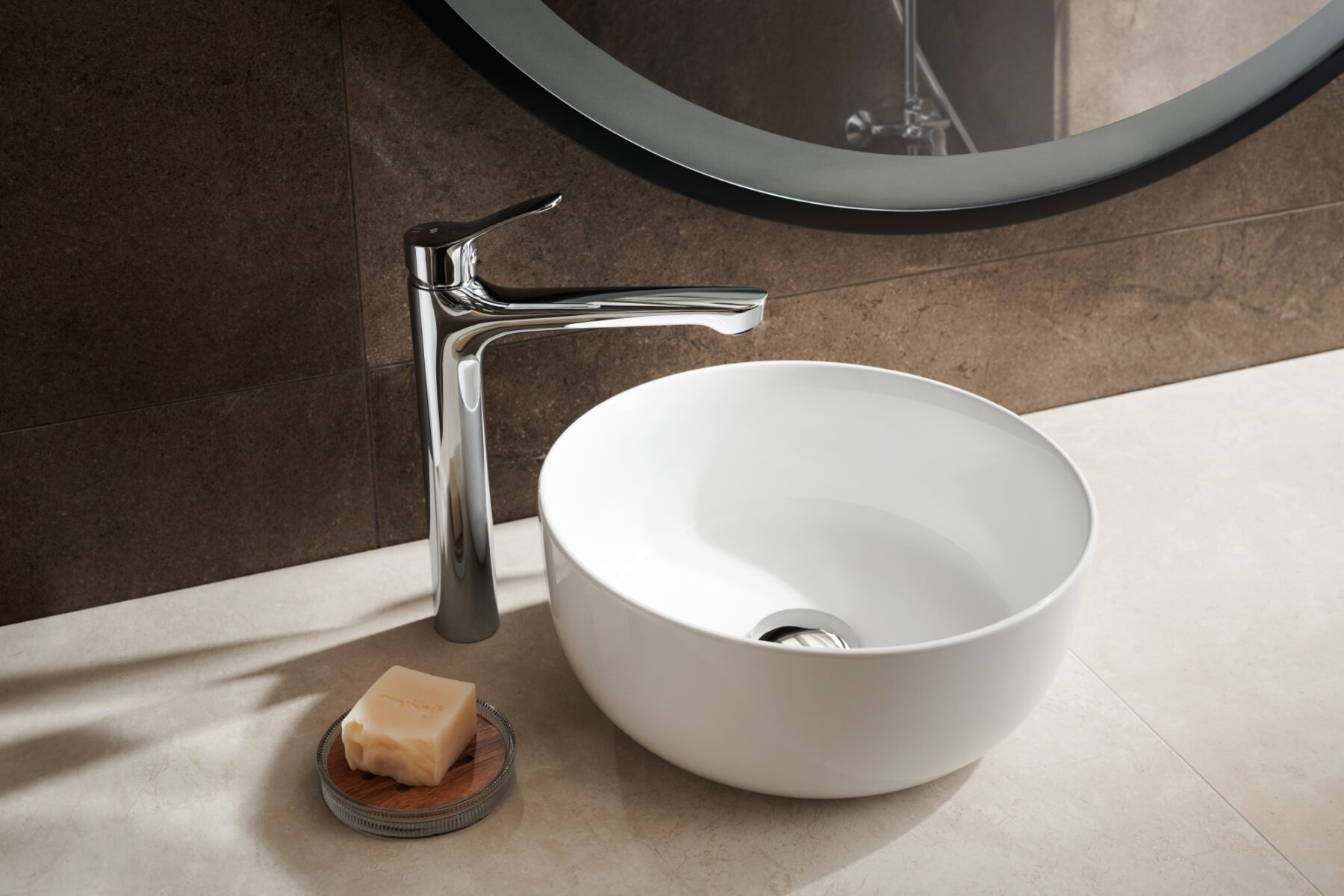 Смеситель для накладного умывальника KFA Armatura MORRIS 5242-712-00 — изображение 2