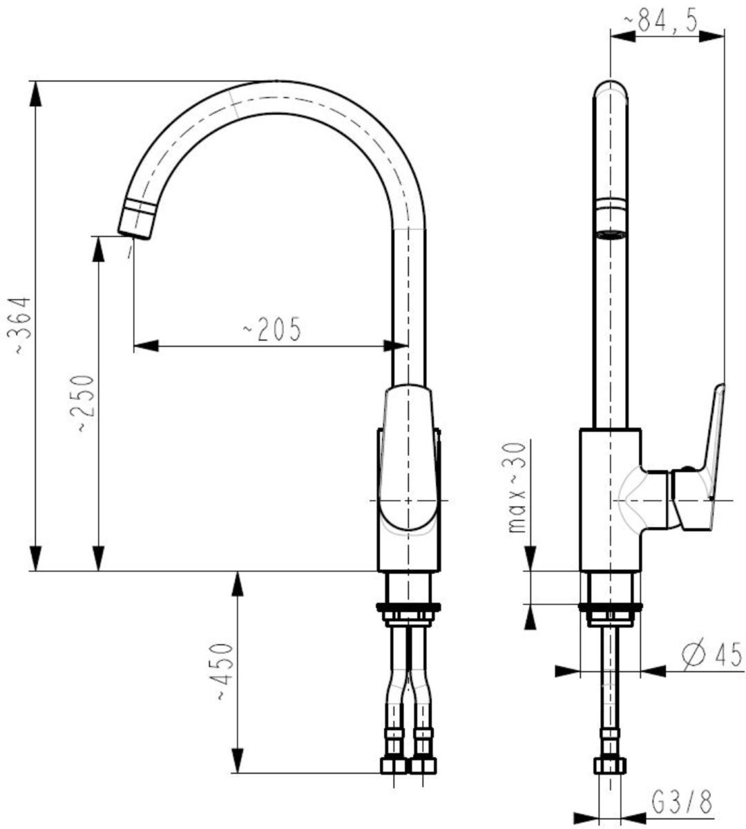 Смеситель для кухни KFA Armatura ONYKS 6513-915-00 — изображение 2