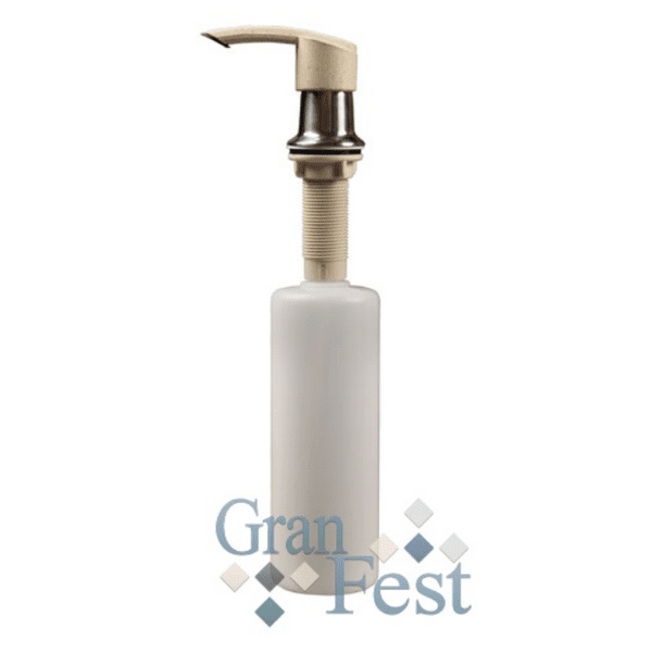 Дозатор для моющего средства GRANFEST 001 Плоский белый