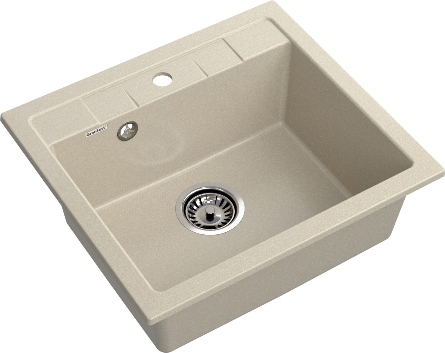 Кухонная мойка GranFest GF - Q561 топаз — изображение 2