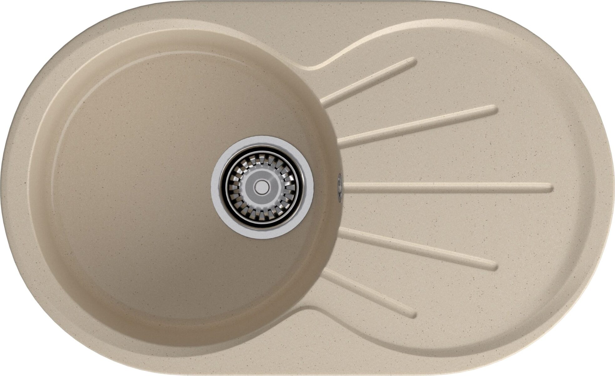 Кухонная мойка GranFest GF - R750L кашемир