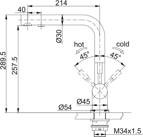Смеситель для кухни под фильтр Franke Atlas Clear Water 120.0179.978 — изображение 5