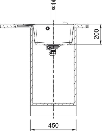 Кухонная мойка Franke Centro CNG 611/211-62 TL (белый, правая) (620 x 500 мм), 114.0639.704 — изображение 3