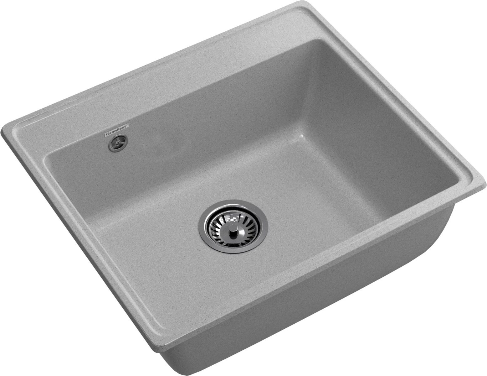 Кухонная мойка GranFest GF-V-580 серый — изображение 2
