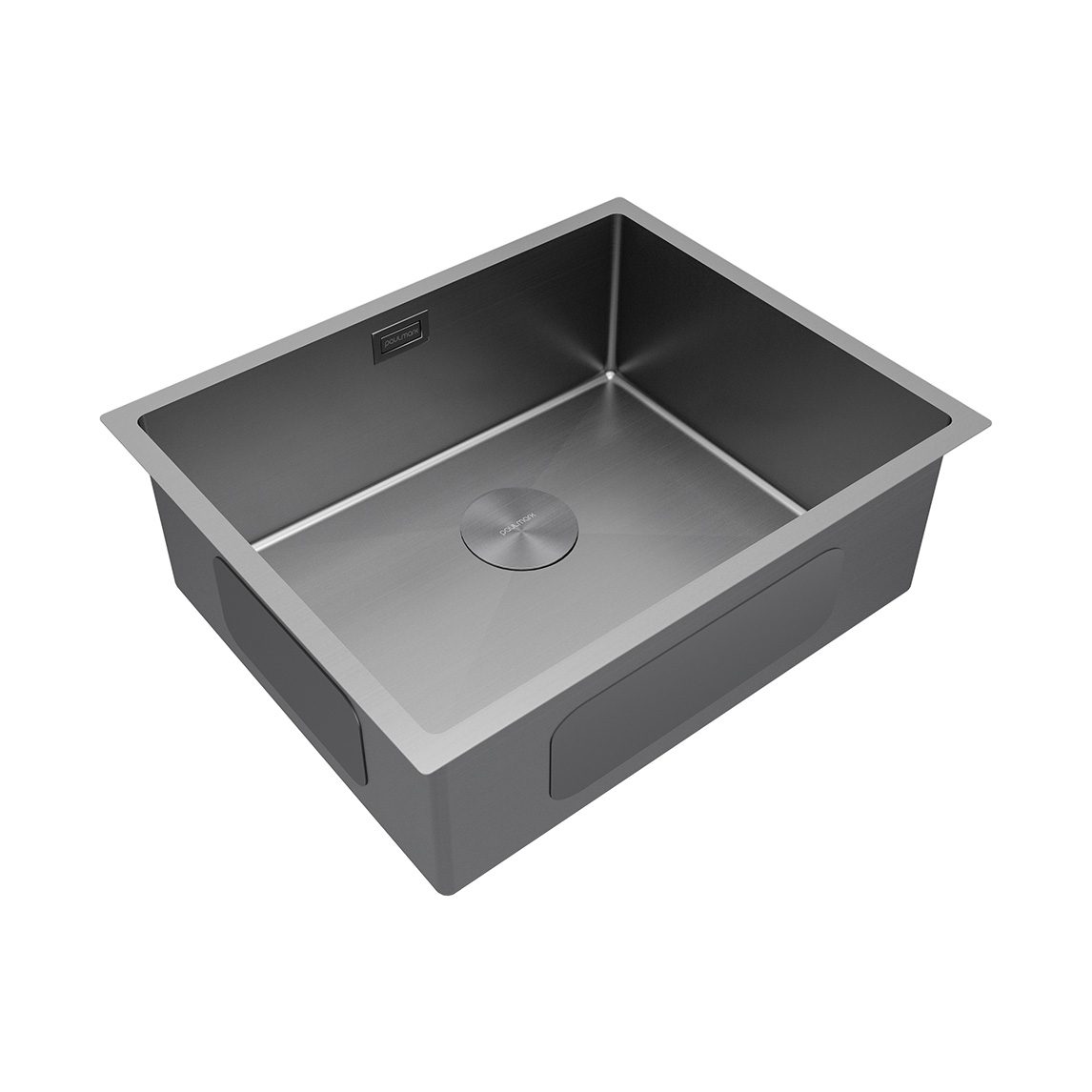 Кухонная мойка PAULMARK NEXT 54 UNI, PM215444-MG, матовый серый, 540х440мм — изображение 2