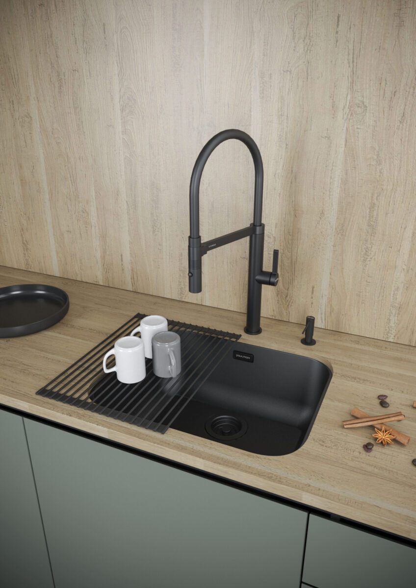 Ролл-мат PAULMARK COLUMNA, C440-SB, чёрный, 330х440мм — изображение 2